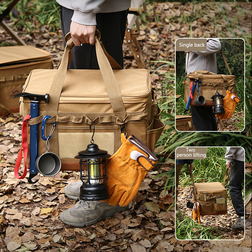 Camping Cooking Utensil Organizer - 30L Camping Cooking Utensil Organizer Large