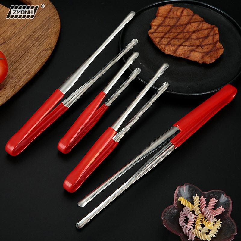 Camping Cooking And Dining Set - [H]Barbecue Clip Grill Tongs 304 Stainless
