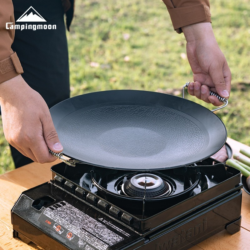 Camping Cooking And Dining Set - Campingmoon GRW-27F/GRW-33F Camping Outdoor Cookware Set