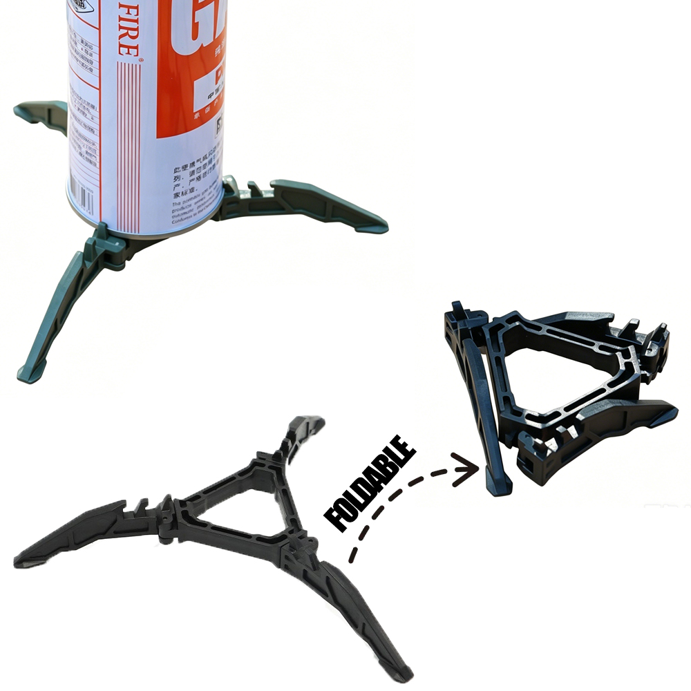 Camping Cooking Tips - Gas Canister Stabilizer Base, Universal Tripod
