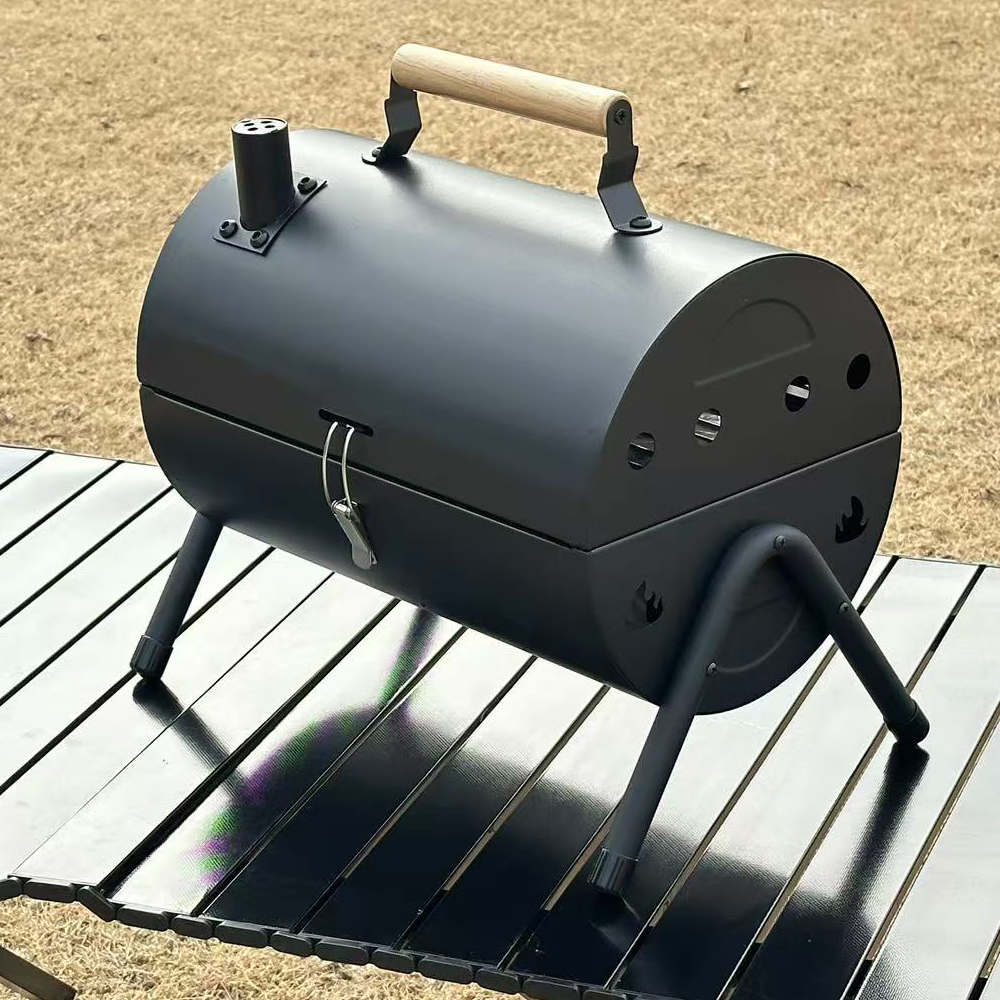 Camping Cooking Bbq - Portable Charcoal Grill, Small Tabletop Barbecue
