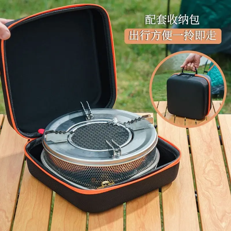 Camping Cooking Flame - Portable Outdoor Camping Stove, Card Windproof