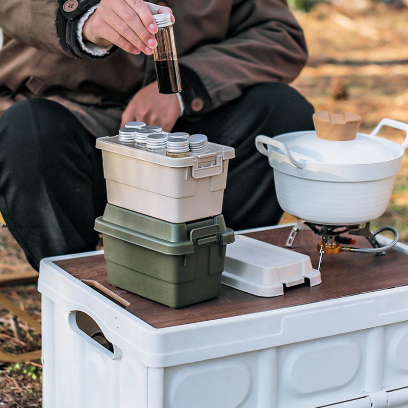 Outdoor Desktop Mini Storage B - Camping Cooking Utensil Organizer avis et prix