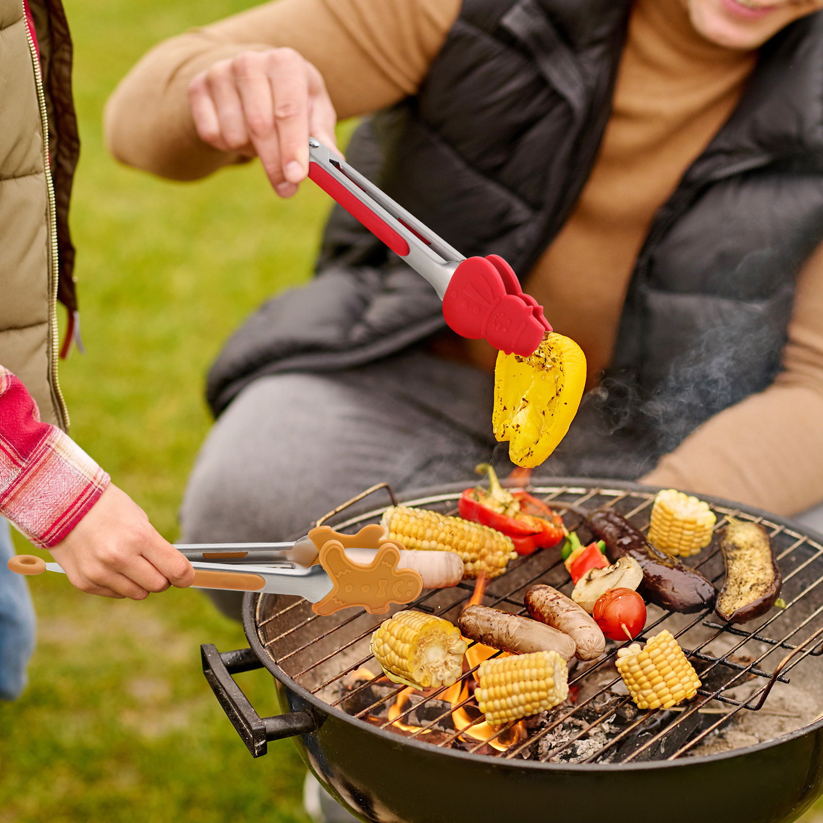 3Pcs Silicone-Tipped Stainless - Camping Cooking Tips avis et prix