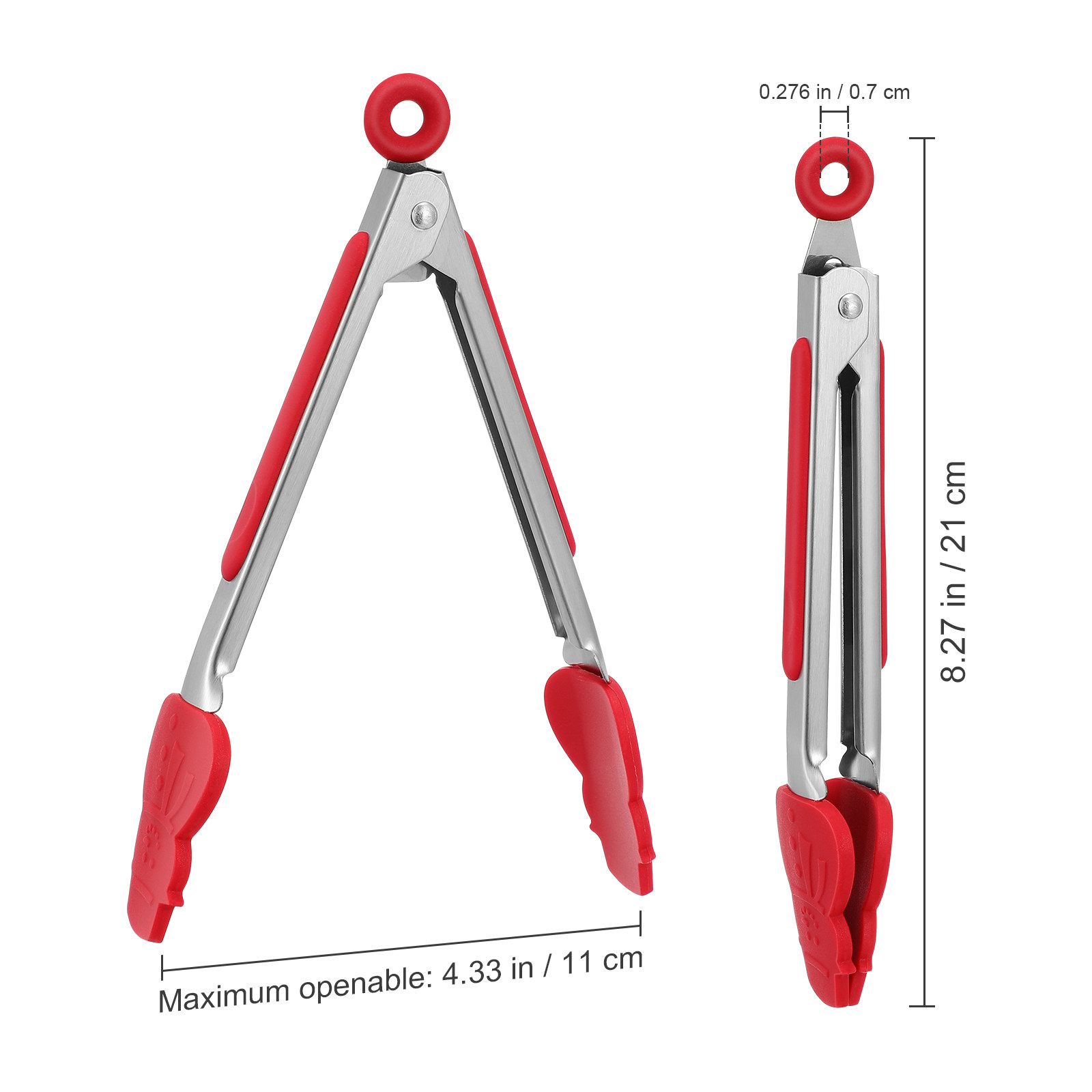 3Pcs Silicone-Tipped Stainless - Camping Cooking Tips avis et prix