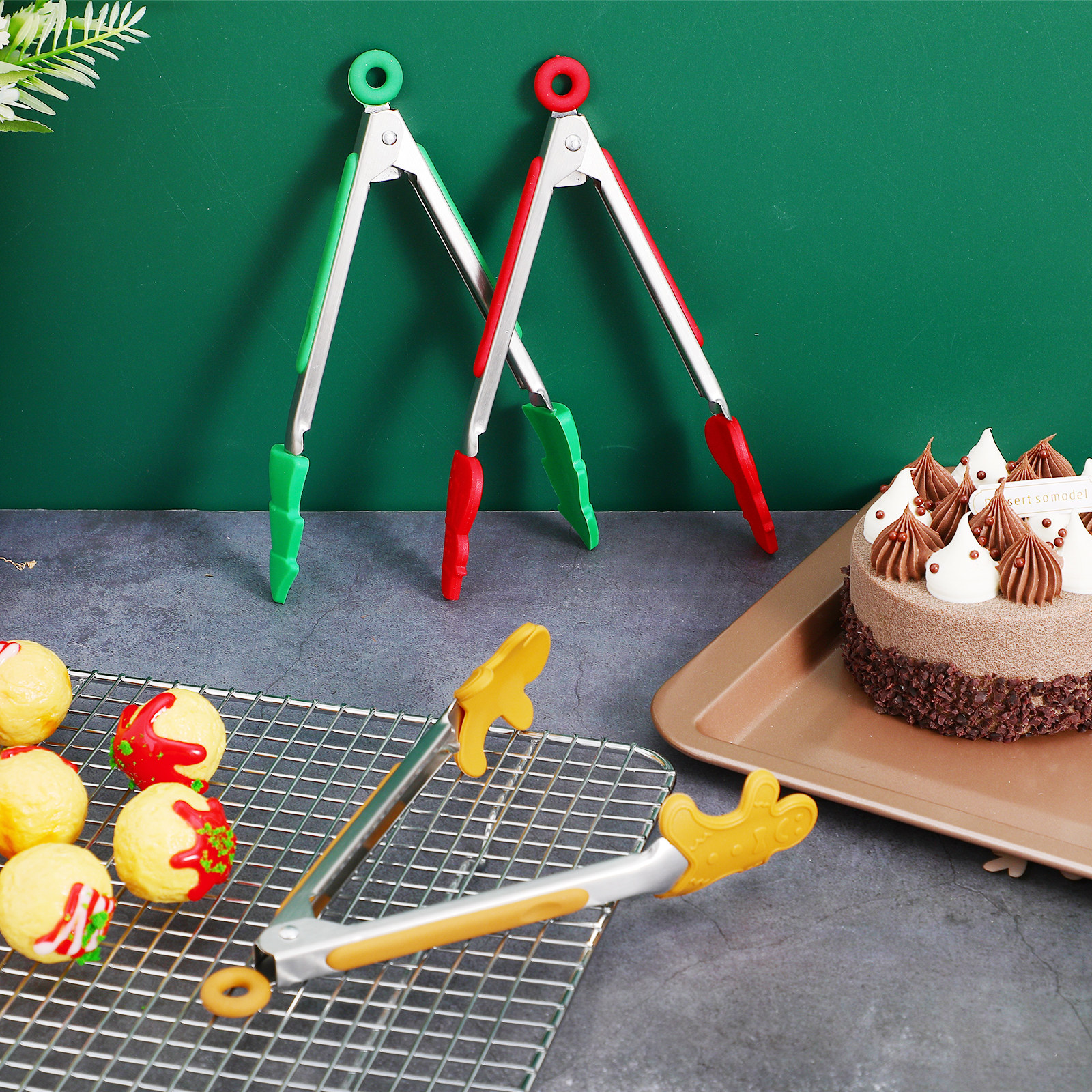 3Pcs Silicone-Tipped Stainless - Camping Cooking Tips avis et prix