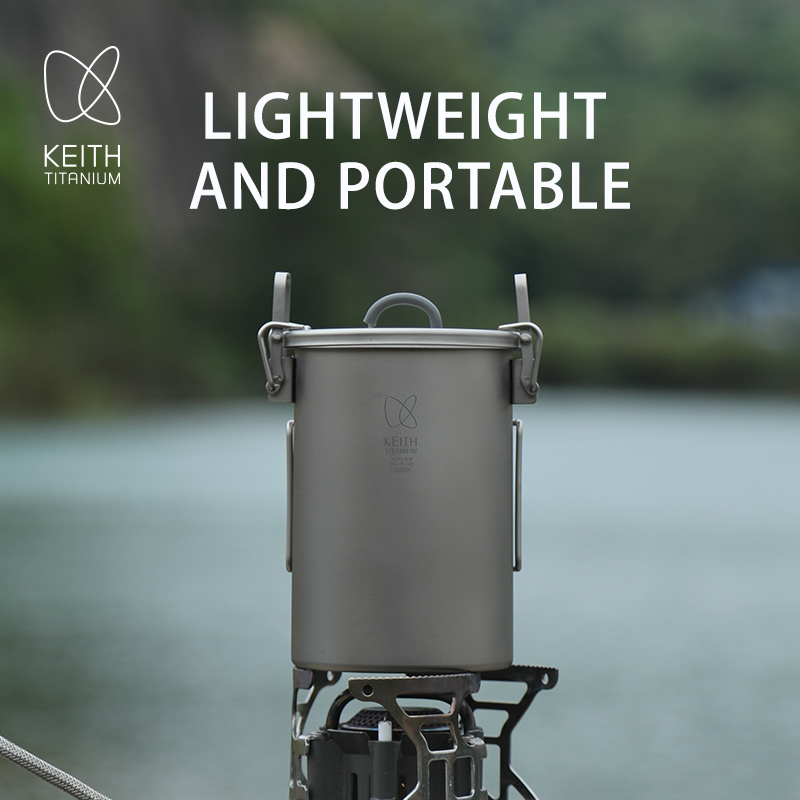 KEITH Pure Titanium Rice Cooke - Camping Cooking Utilities avis et prix