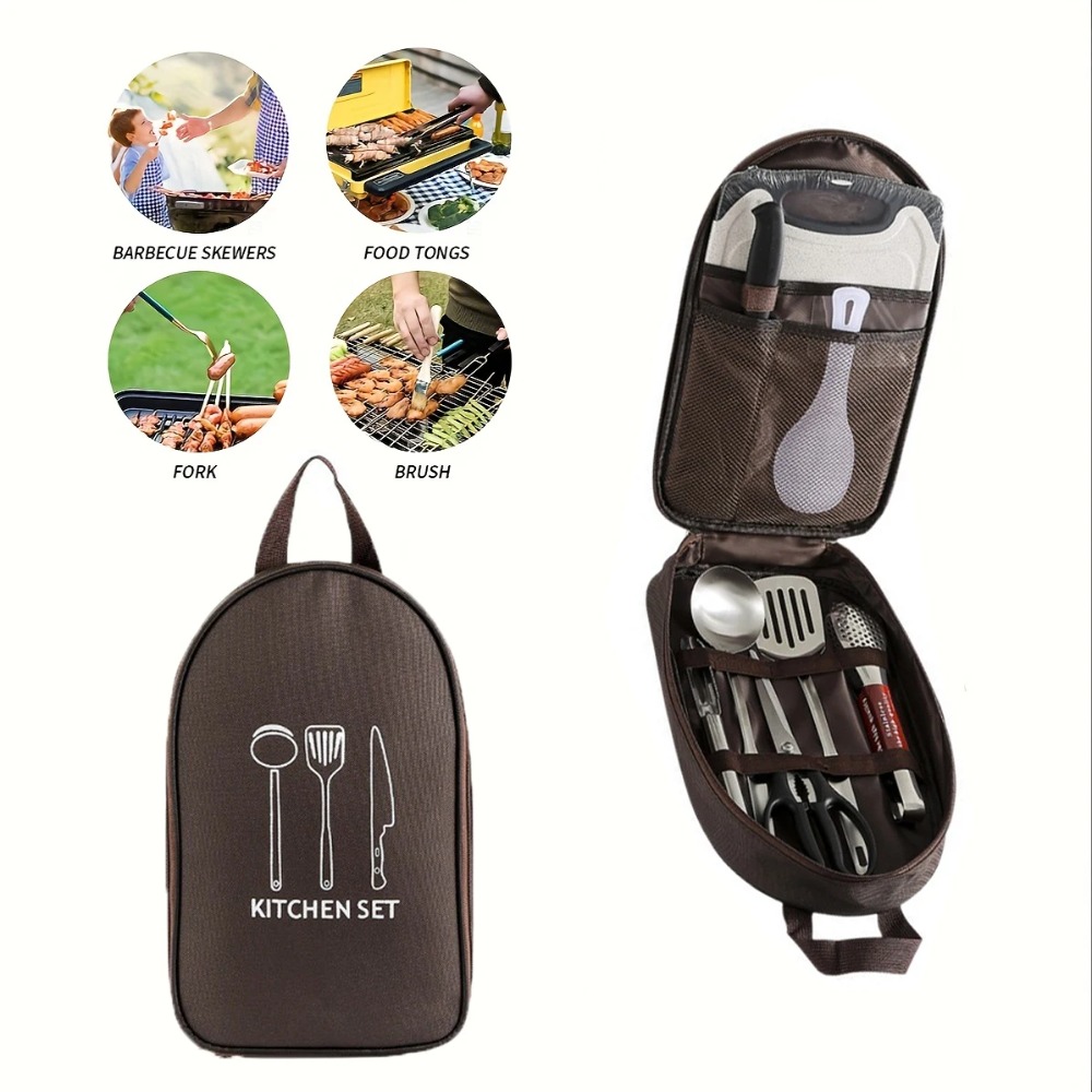 portable Outdoor Cook Bag Camp - Camping Cooking Utensil Organizer avis et prix