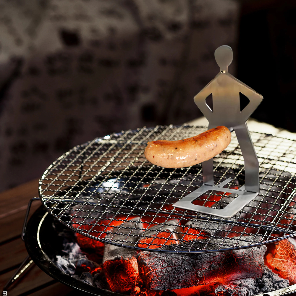 Stainless Steel BBQ Sausage Ho - Camping Cooking Bbq avis et prix
