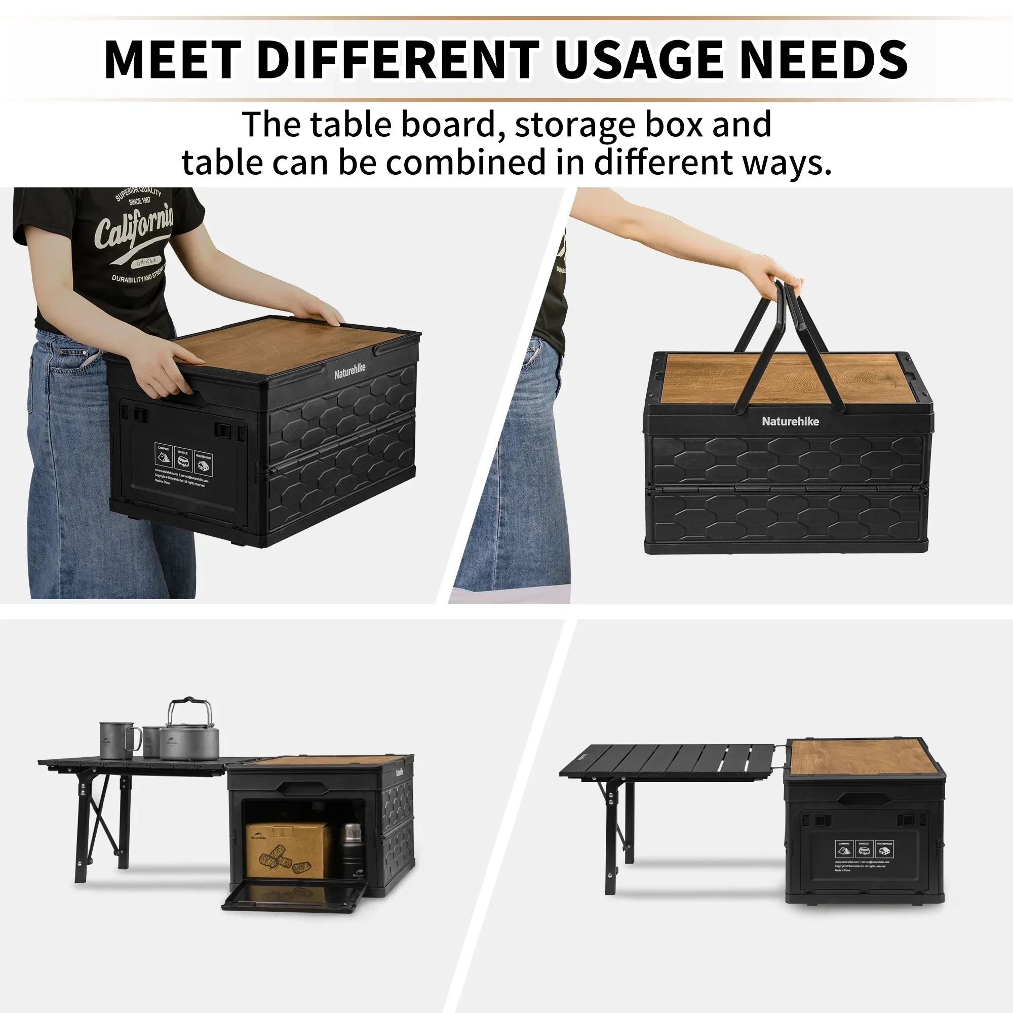 New IGT Table Box 50L Large Ca - Camping Cooking Box avis et prix