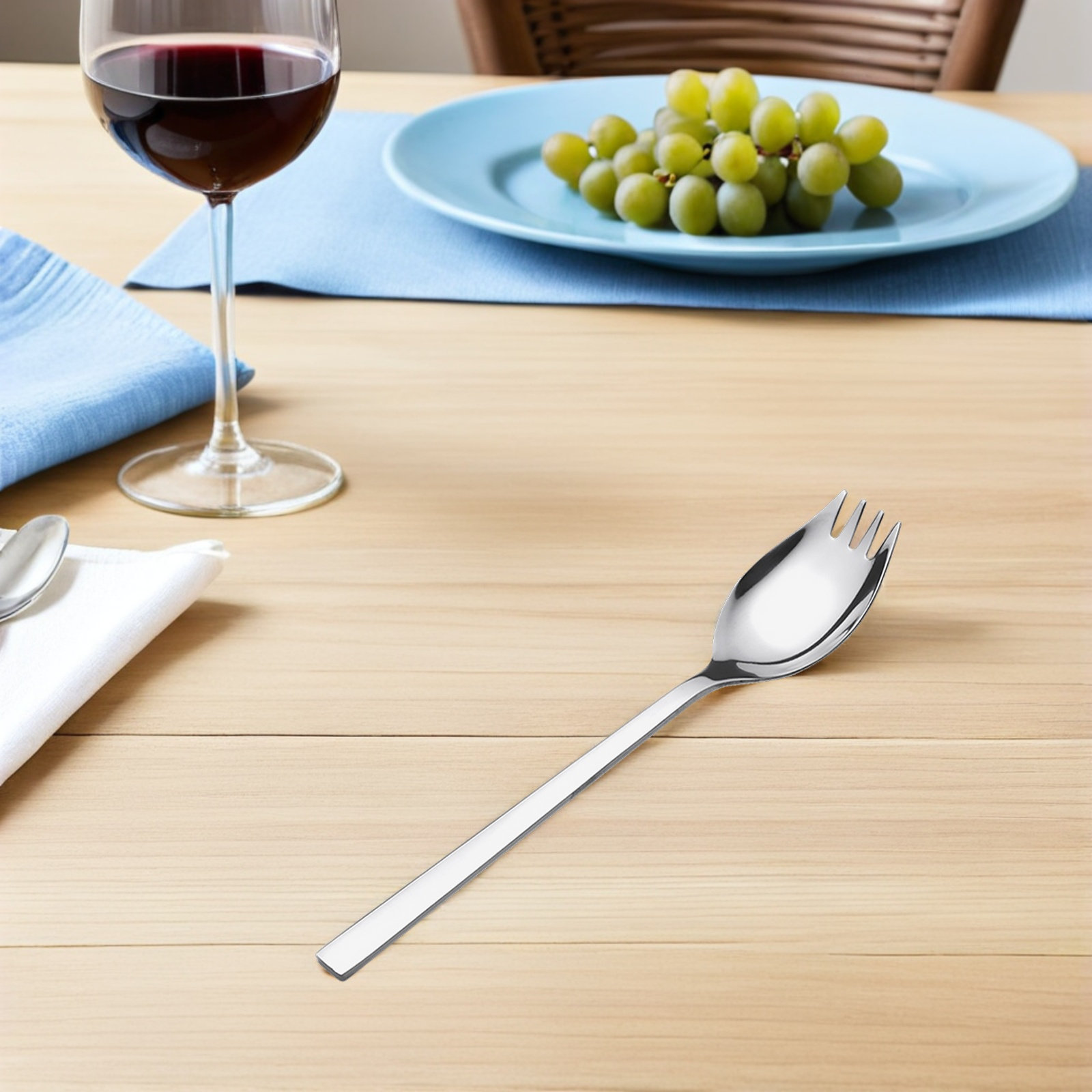 4Pcs Stainless Steel Salad Spo - Camp Spork Set avis et prix