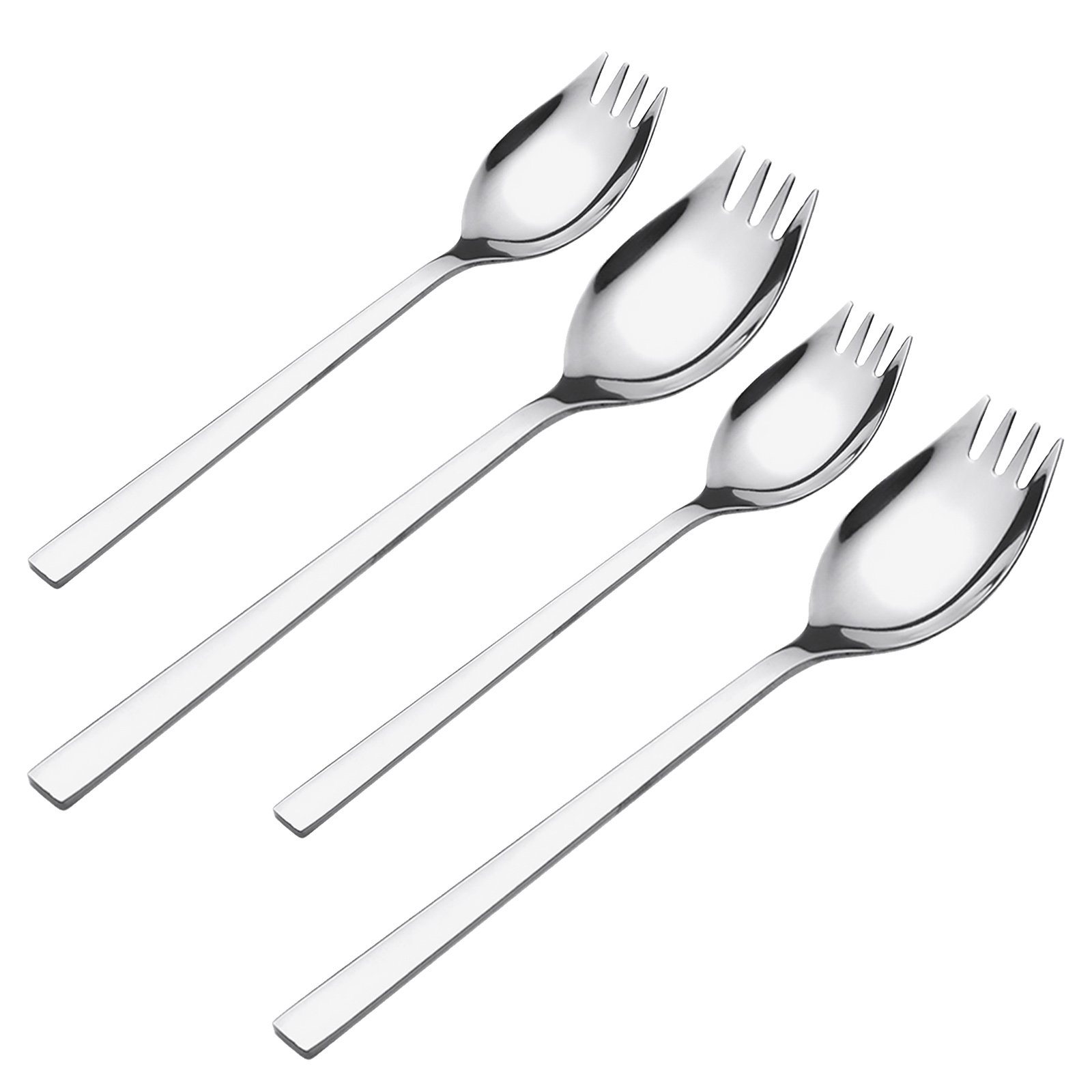 4Pcs Stainless Steel Salad Spo - Camp Spork Set avis et prix