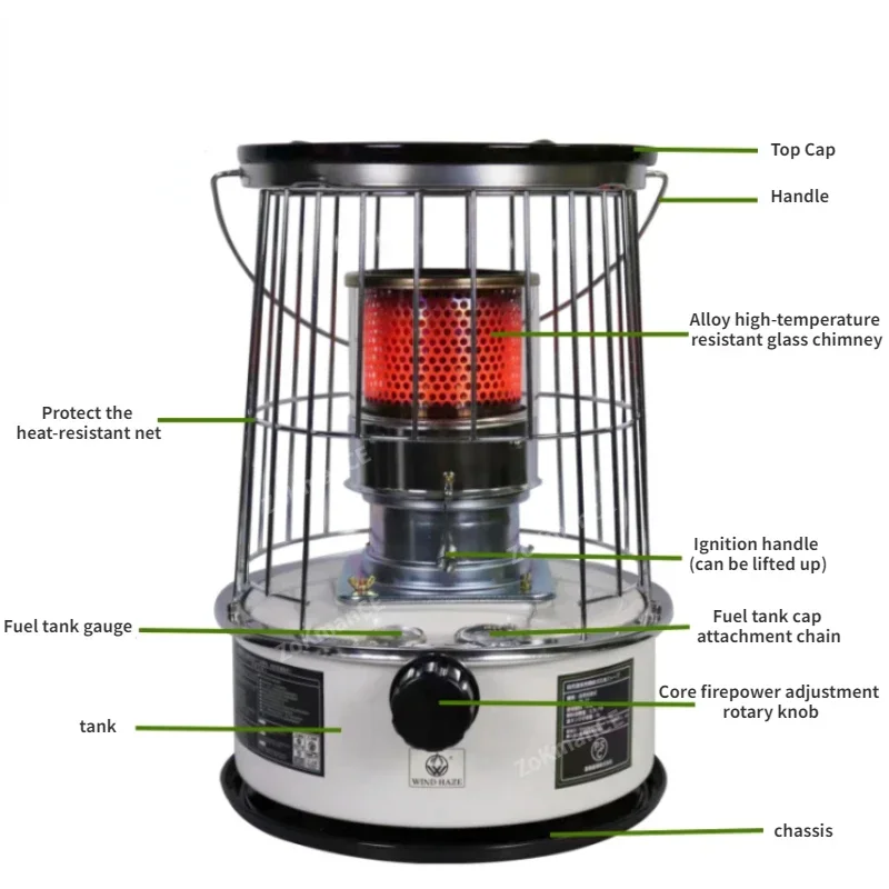 6L Portable Kerosene Stove Hea - Camping Cooking Tips avis et prix