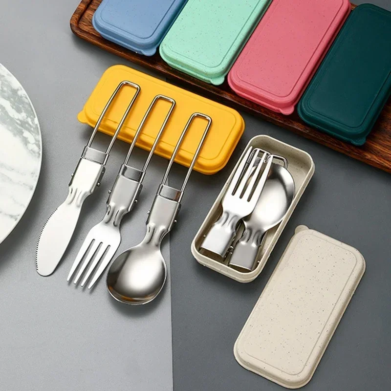 4PCS/set Portable Outdoor Spoo - Japan Camping Cooking avis et prix