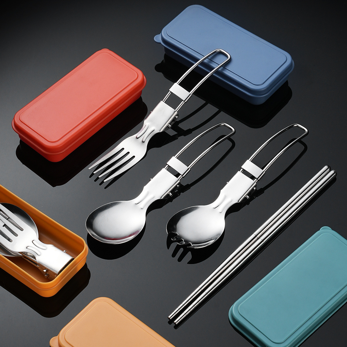 4PCS/set Portable Outdoor Spoo - Japan Camping Cooking avis et prix