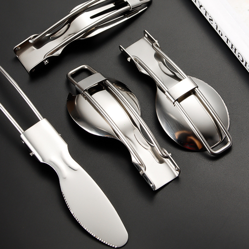 4PCS/set Portable Outdoor Spoo - Japan Camping Cooking avis et prix
