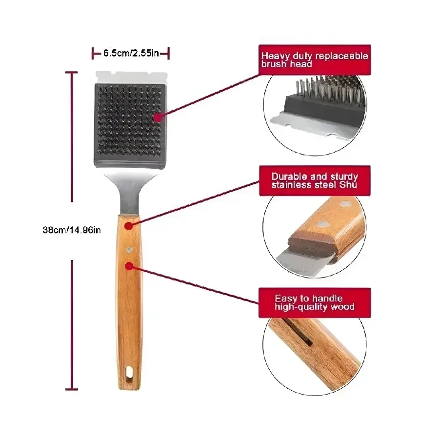 TRALOW Stainless Steel BBQ Gri - Camping Cooking Griddle avis et prix