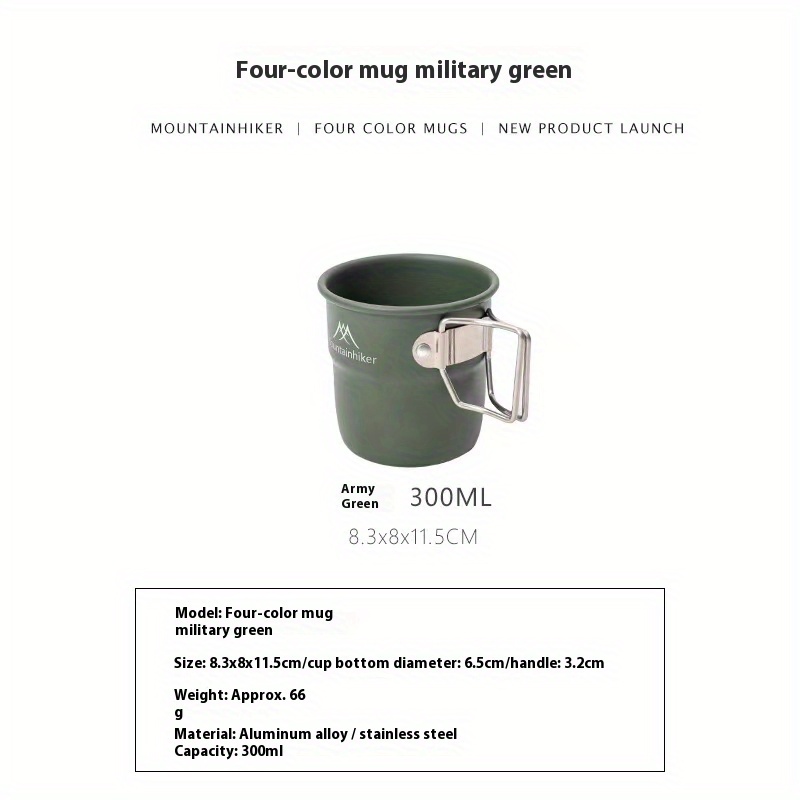 Mountainhiker Camping Cups Alu - Camping Cooking And Dining Set avis et prix