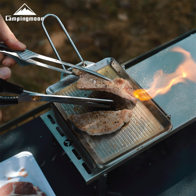 Outdoor Stainless Steel Nonsti - Camping Cooking Griddle avis et prix