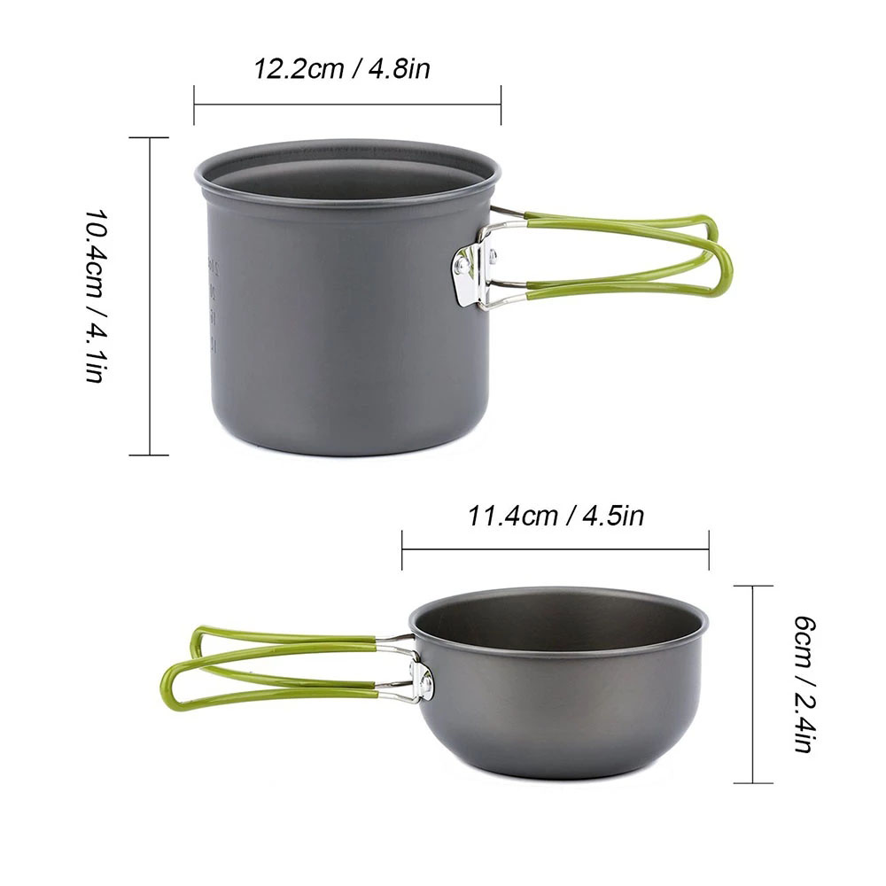 Camping Cookware Mess Kit Ultr - Camping Cooking Utilities avis et prix