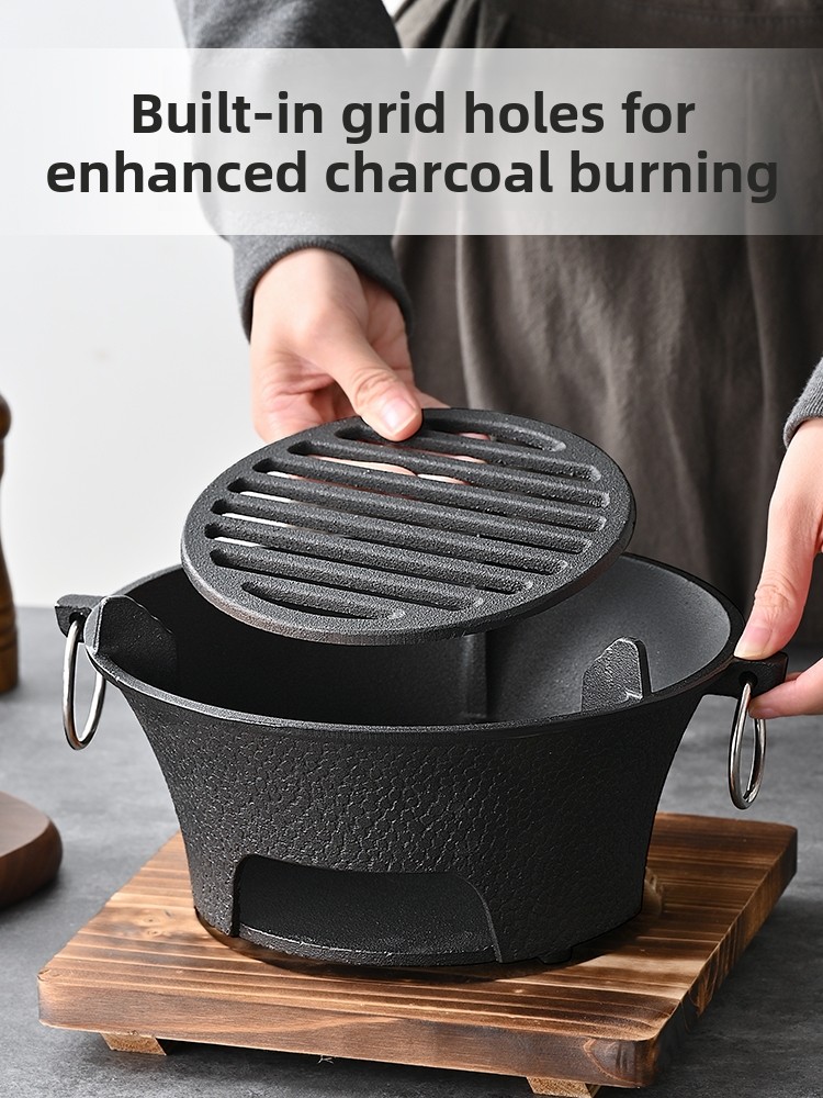 Indoor Outdoor Cast Iron BBQ S - Vintage Camping Cooking Set avis et prix