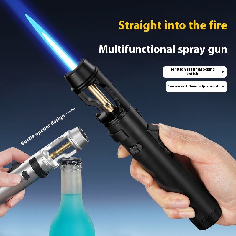 Metal Windproof Jet Flame Ligh - Camping Cooking Flame avis et prix