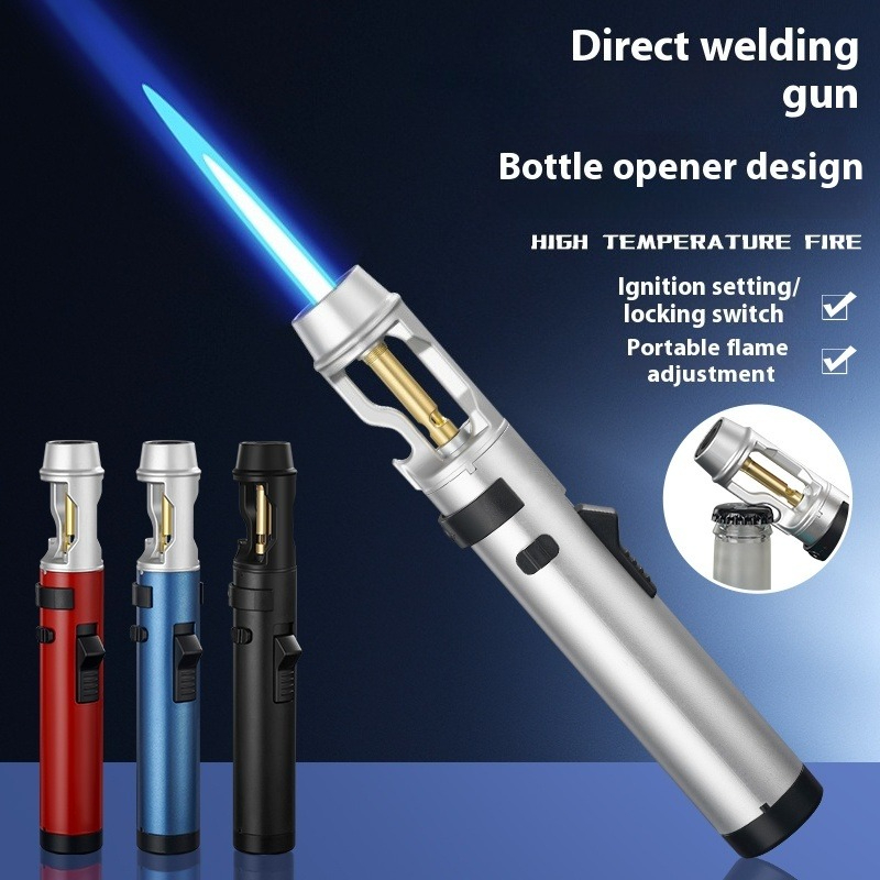 Metal Windproof Jet Flame Ligh - Camping Cooking Flame avis et prix