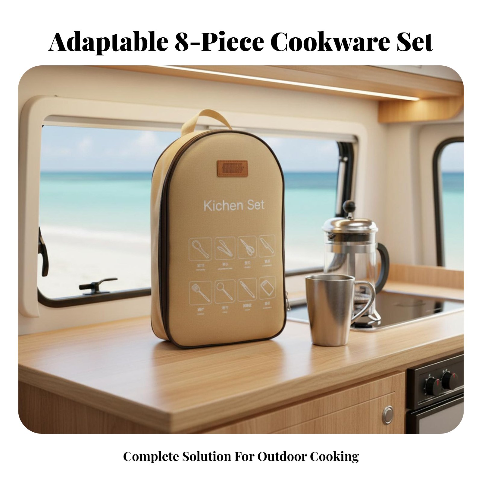 Outdoor Portable Cooking Utens - Camping Cooking And Dining Set avis et prix