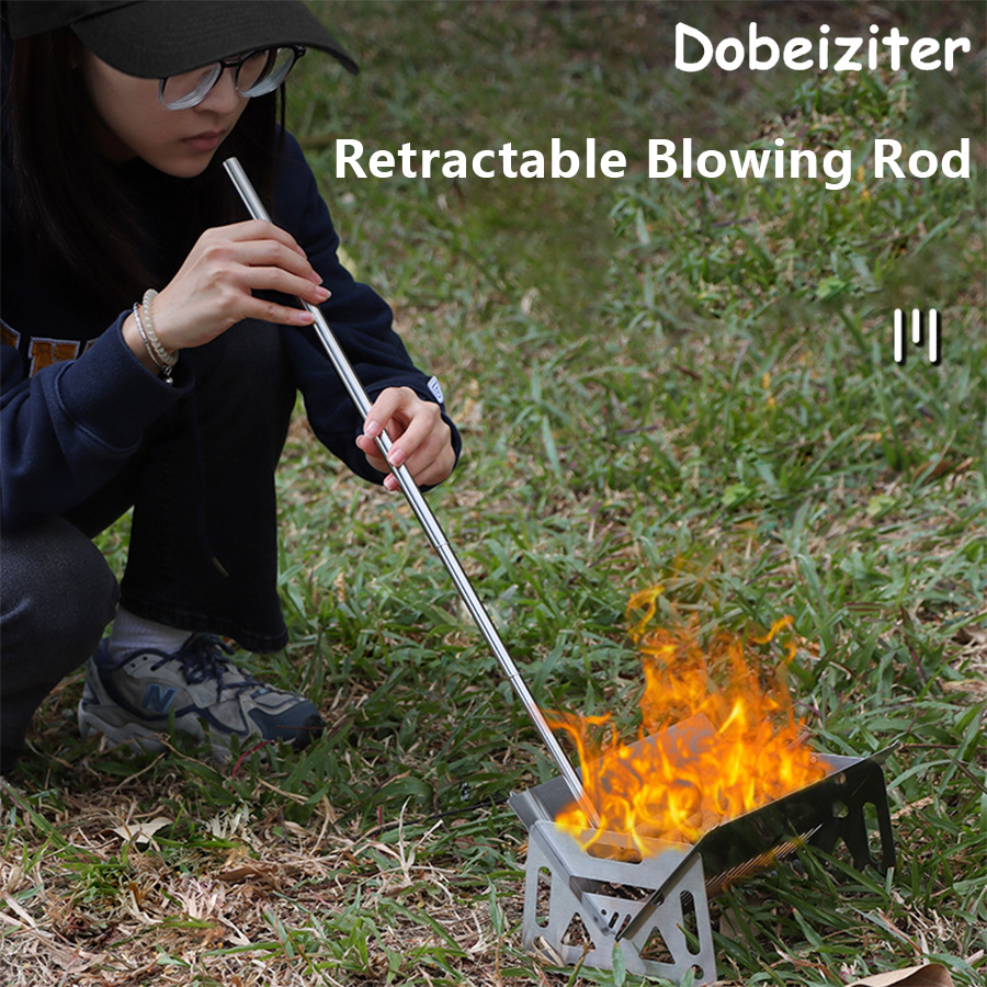 Stainless Steel Blowpipe Pocke - Camping Cooking Utilities avis et prix