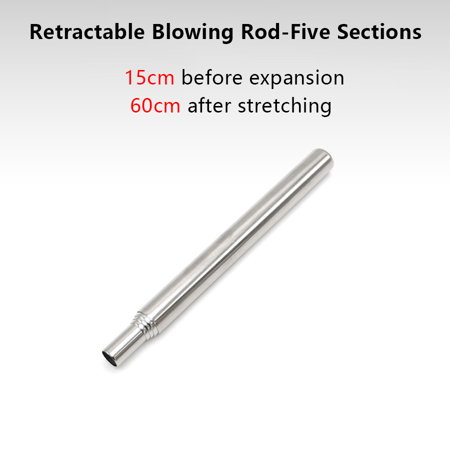 Stainless Steel Blowpipe Pocke - Camping Cooking Utilities avis et prix