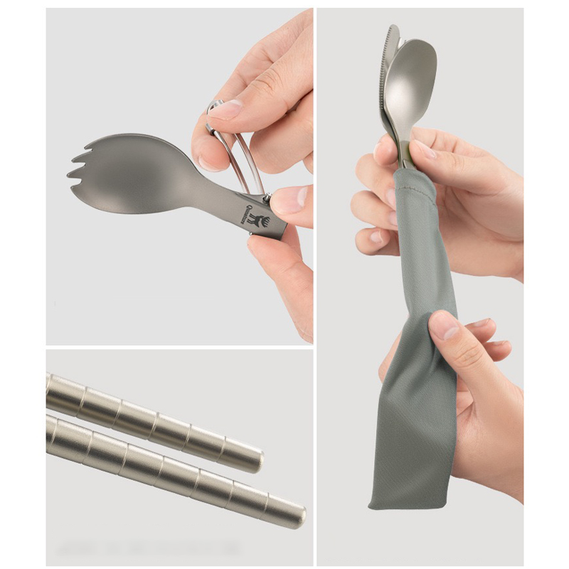 Camping Titanium Spork Spoon O - Camp Spork Set avis et prix