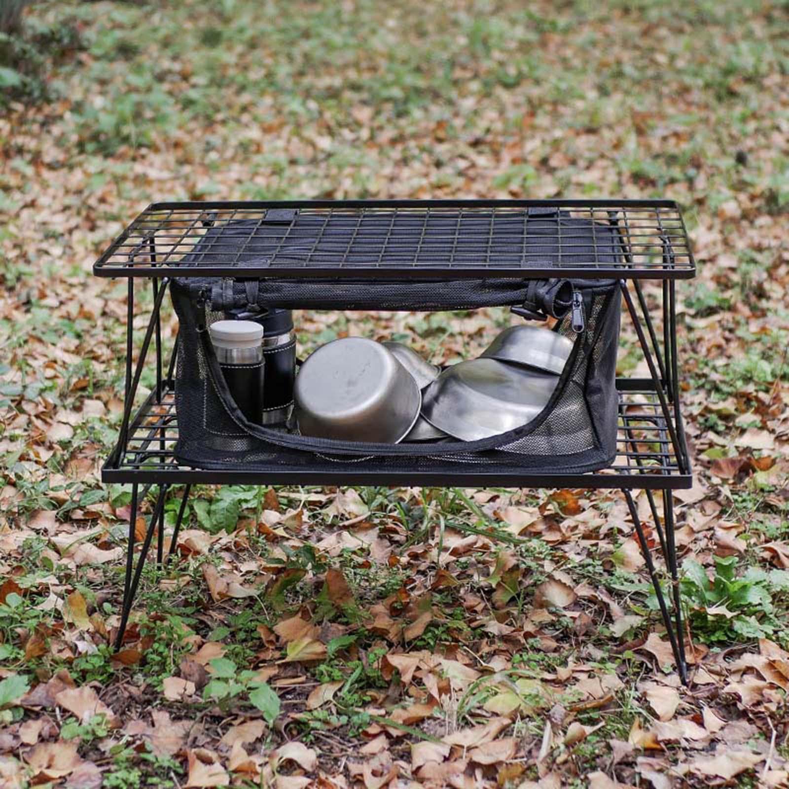 Tableware Storage Bag Portable - Camping Cooking Box avis et prix