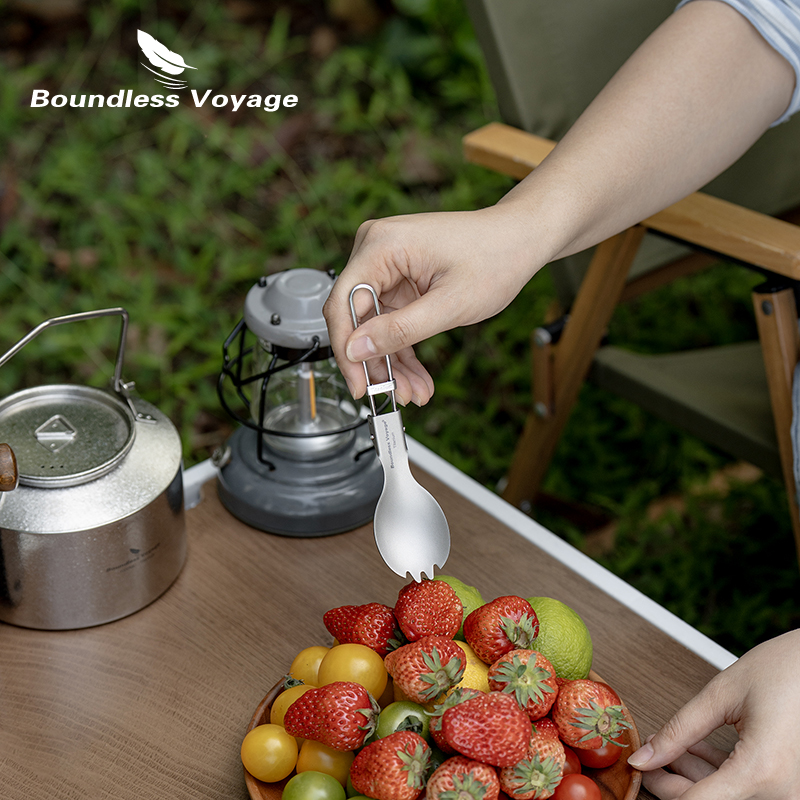 Boundless Voyage Titanium Fold - Camp Spork Set avis et prix