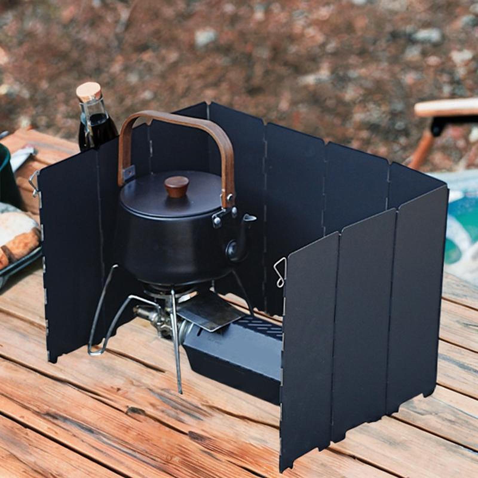 Camp Windscreen Portable Foldi - Camping Cooking Wind Blocker avis et prix