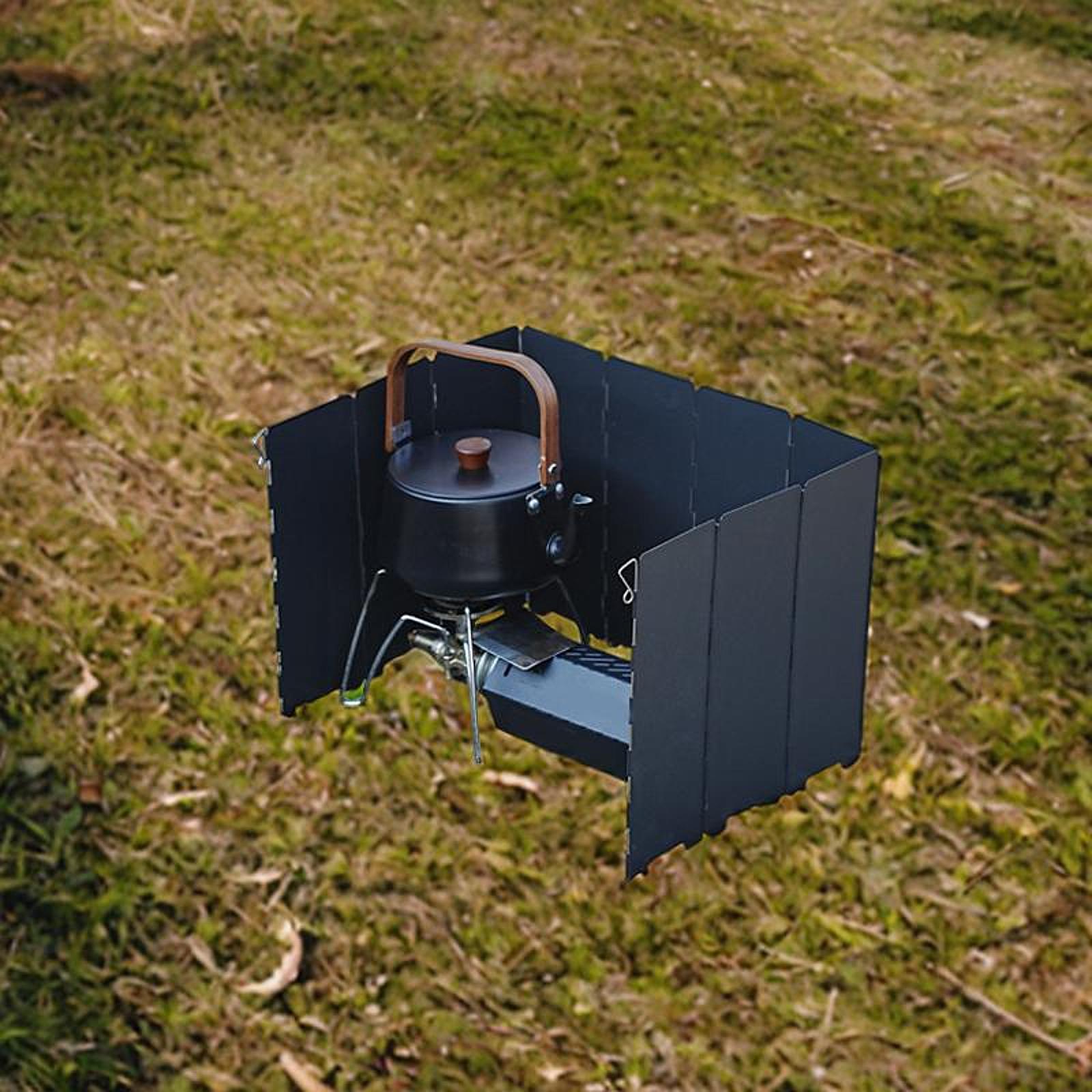 Camp Windscreen Portable Foldi - Camping Cooking Wind Blocker avis et prix