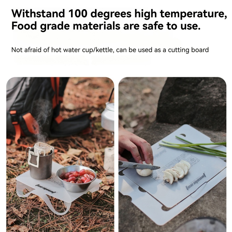 Outdoor PP Board Folding Table - Camping Cooking And Dining Set avis et prix