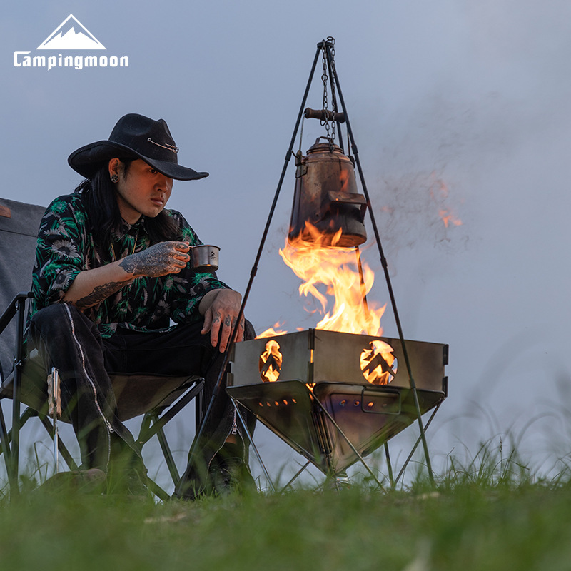 CAMPINGMOON MS-105-BK MS-105-B - Campfire Cooking avis et prix