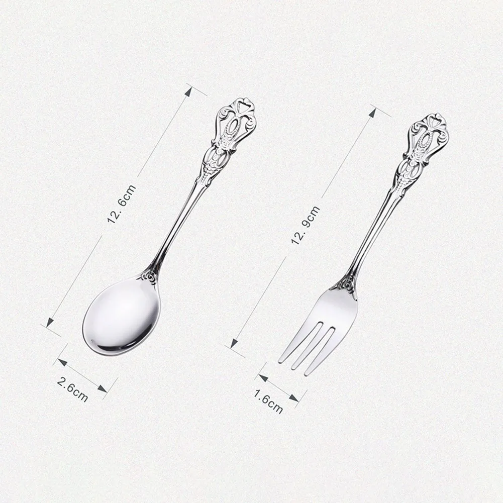 1 Pair Vintage Gold Spoon Fork - Vintage Camping Cooking Set avis et prix