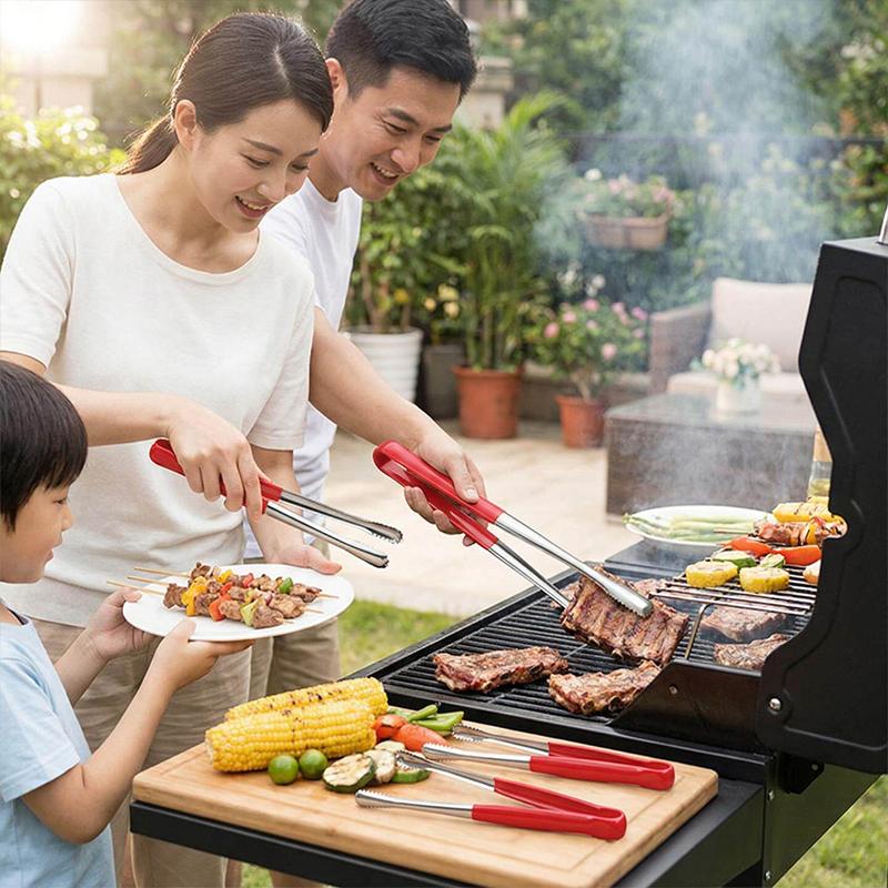[H]Barbecue Clip Grill Tongs 3 - Camping Cooking And Dining Set avis et prix