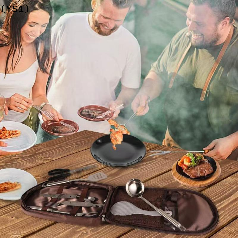 〔YS1〕Outdoor Cooking Bag Campi - Camping Cooking Utensil Organizer avis et prix