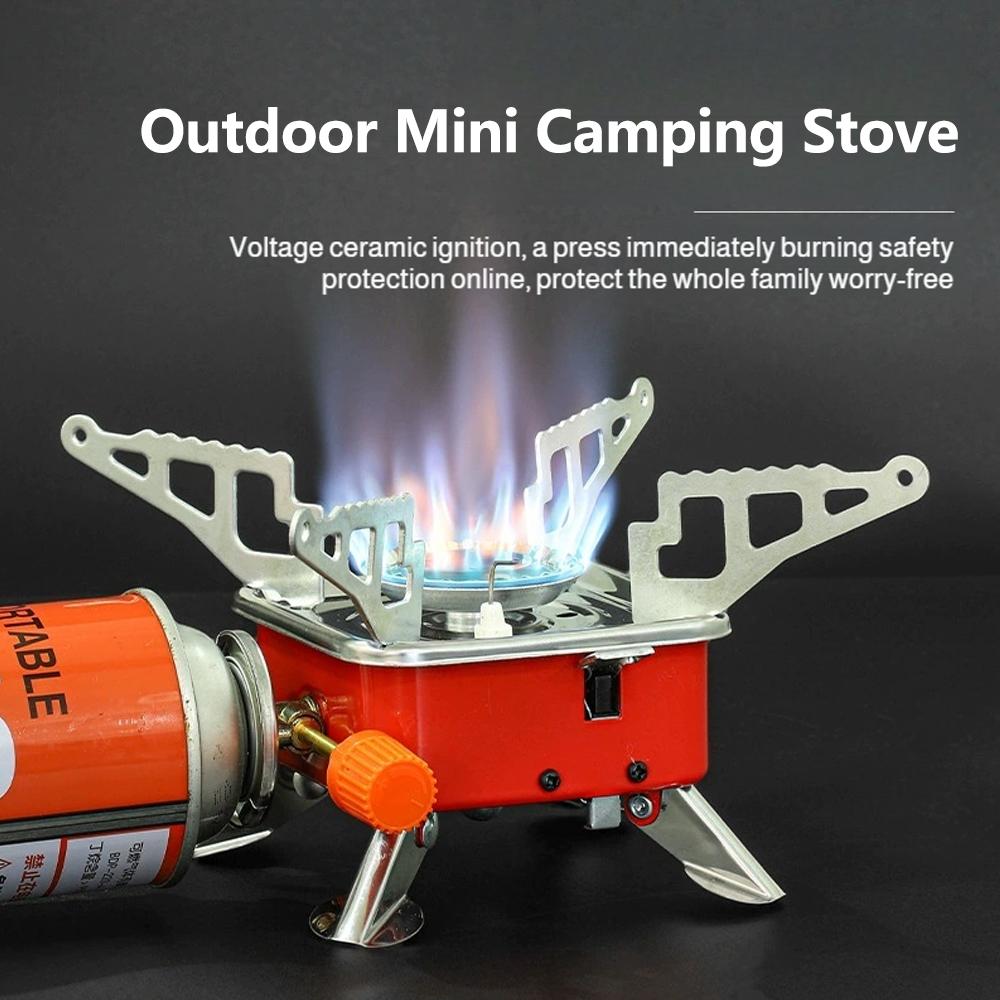 Portable Burner Camping Foldab - Camping Cooking Gas Stove avis et prix