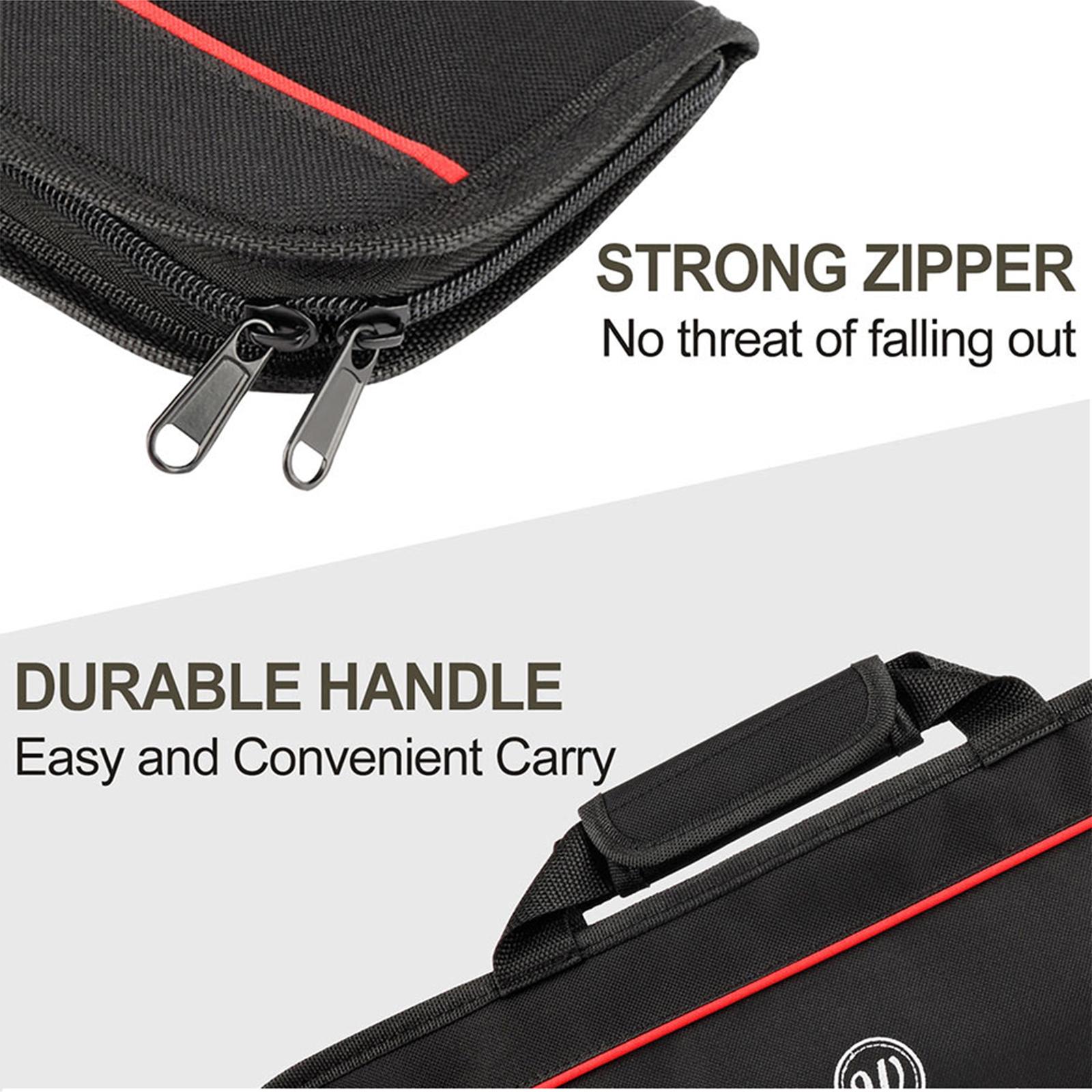 Chef Knife Storage Bag Oxford  - Camping Cooking Utensil Roll avis et prix