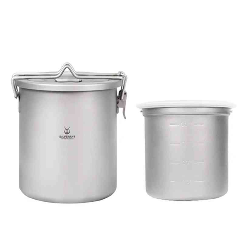 Silverant Camping Titanium Pot - Campfire Cooking avis et prix