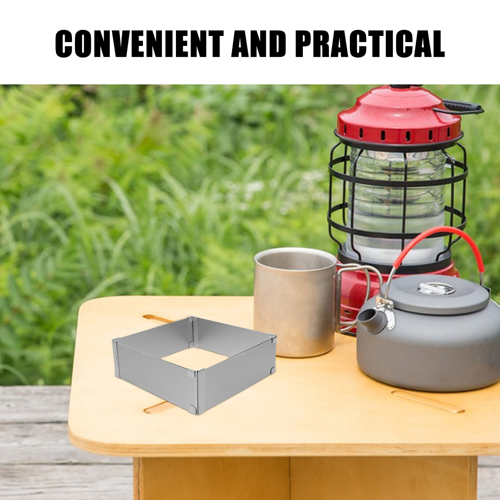 Camping Stove Wind Guard Stain - Camping Cooking Wind Blocker avis et prix
