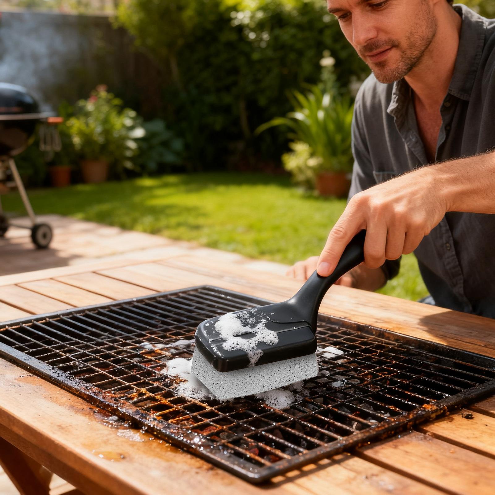 NEW Heavy Duty BBQ Grill Brush - Camping Cooking Bbq avis et prix