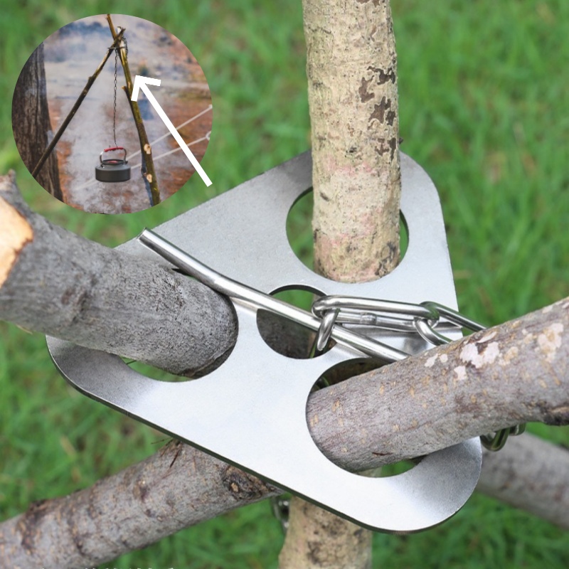 1set Tripod Hanging Detachable - Campfire Cooking avis et prix