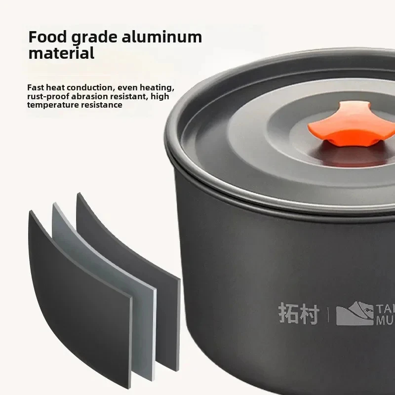 Camping Cookware Set Outdoor P - Camping Cooking And Dining Set avis et prix