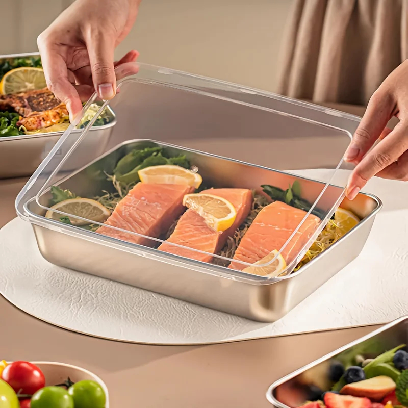 3pcs Stainless Steel Food Cont - Camping Cooking Box avis et prix