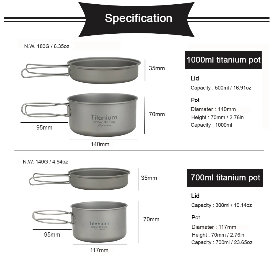 APG Ultralight Titanium Pan Ou - Camping Cooking Griddle avis et prix