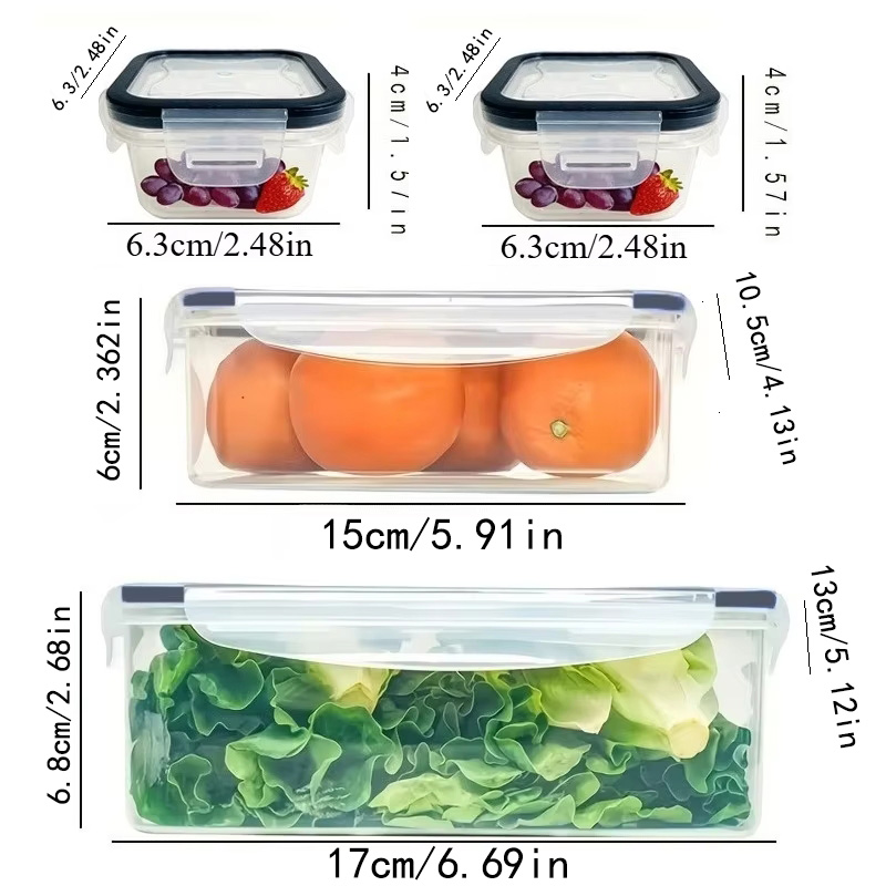 8Pcs Set Includes 4 Containers - Camping Cooking Box avis et prix